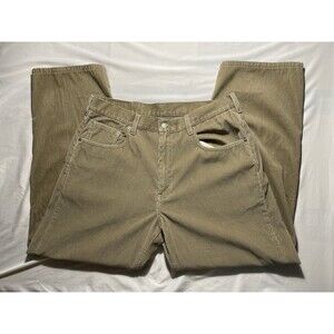 Vintage Levis 569 Corduroy Jeans mens 36x30 Biege Tan Pants
